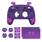 PlayVital Gothic Imp Series Cute Silicone Case for Nintendo Switch Pro Controller - Purple PlayVital