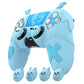 PlayVital Gothic Imp Series Cute Silicone Case with Thumb Grips and Stickers for PS5 Controller, Compatible with PS5 Official Charging Dock - Blue PlayVital