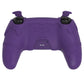 PlayVital Gothic Imp Series Cute Silicone Case with Thumb Grips and Stickers for PS5 Controller, Compatible with PS5 Official Charging Dock - Purple