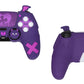 PlayVital Gothic Imp Series Cute Silicone Case with Thumb Grips and Stickers for PS5 Controller, Compatible with PS5 Official Charging Dock - Purple PlayVital