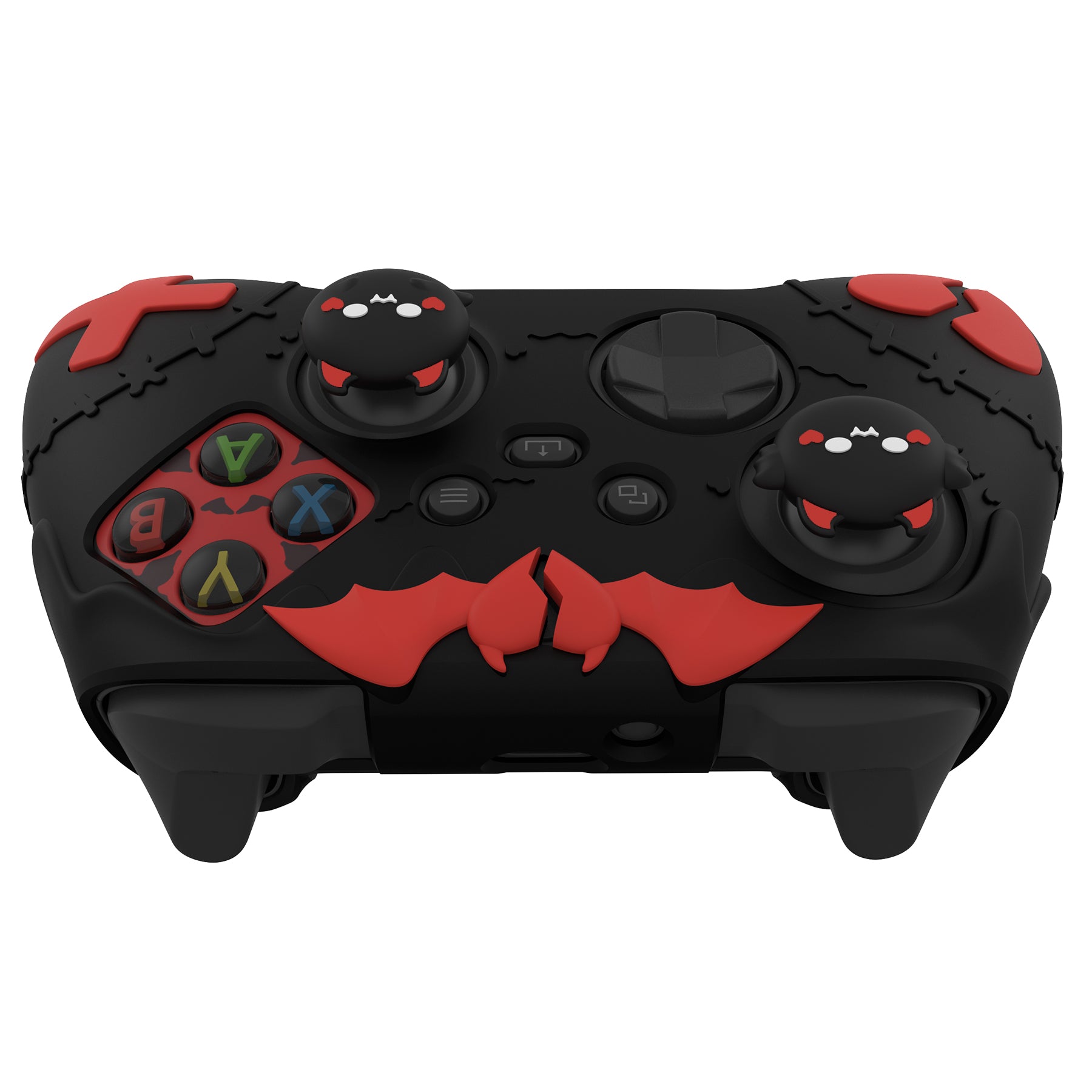 PlayVital Gothic Imp Series Cute Silicone Skin for Xbox Series X/S Controller & Xbox Core Wireless Controller - Black PlayVital