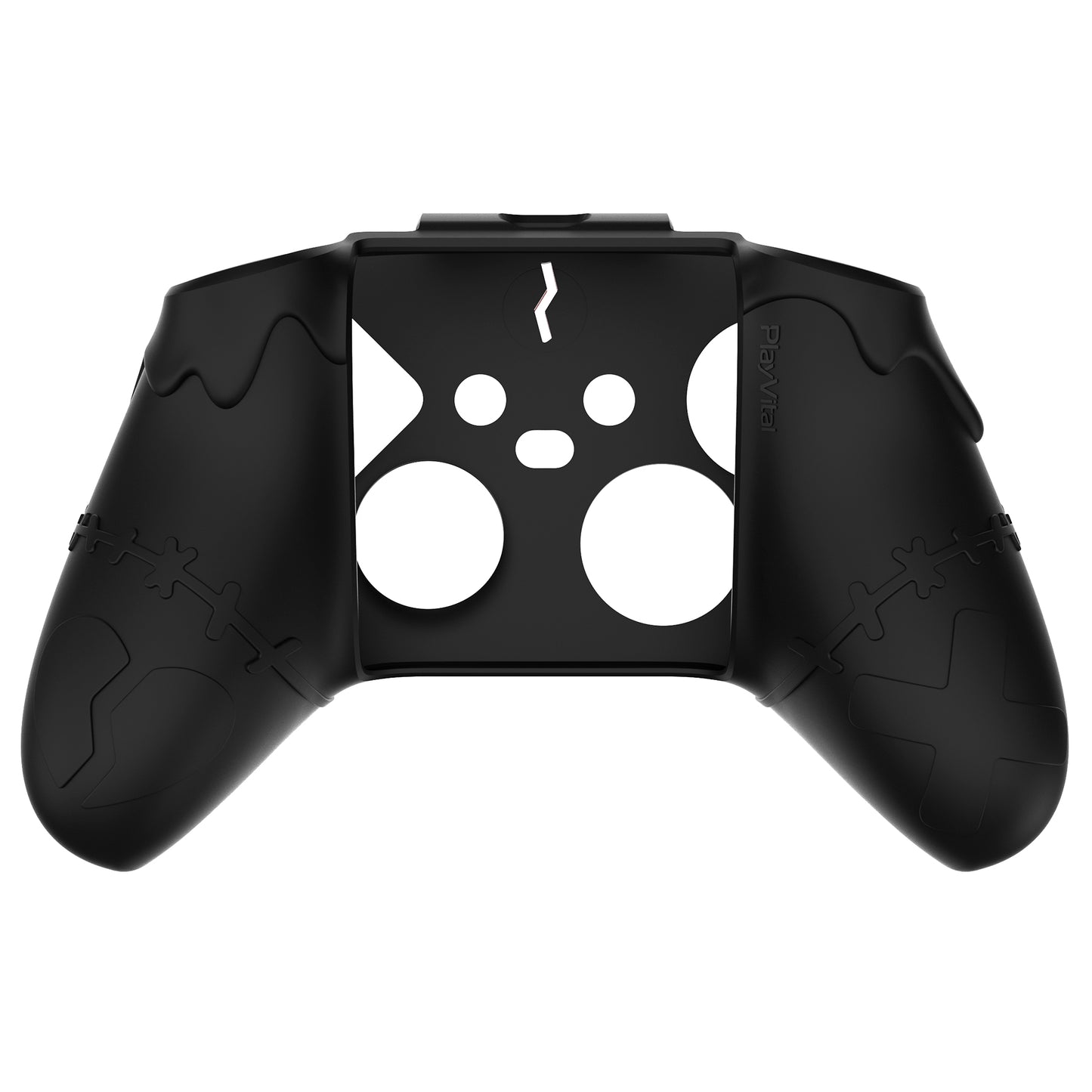 PlayVital Gothic Imp Series Cute Silicone Skin for Xbox Series X/S Controller & Xbox Core Wireless Controller - Black PlayVital