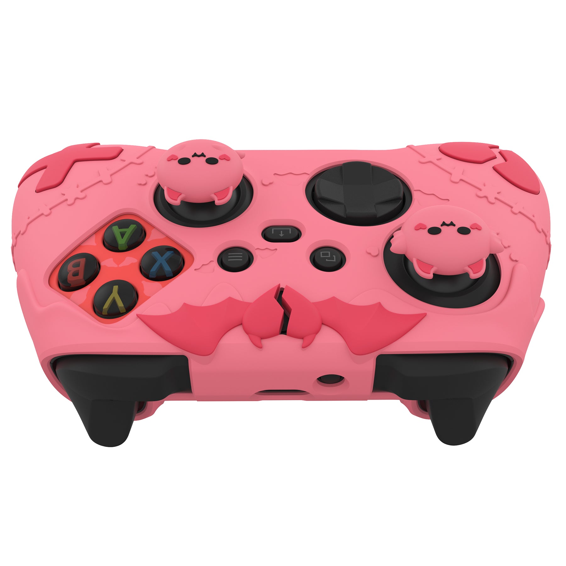 PlayVital Gothic Imp Series Cute Silicone Skin for Xbox Series X/S Controller & Xbox Core Wireless Controller - Pink PlayVital