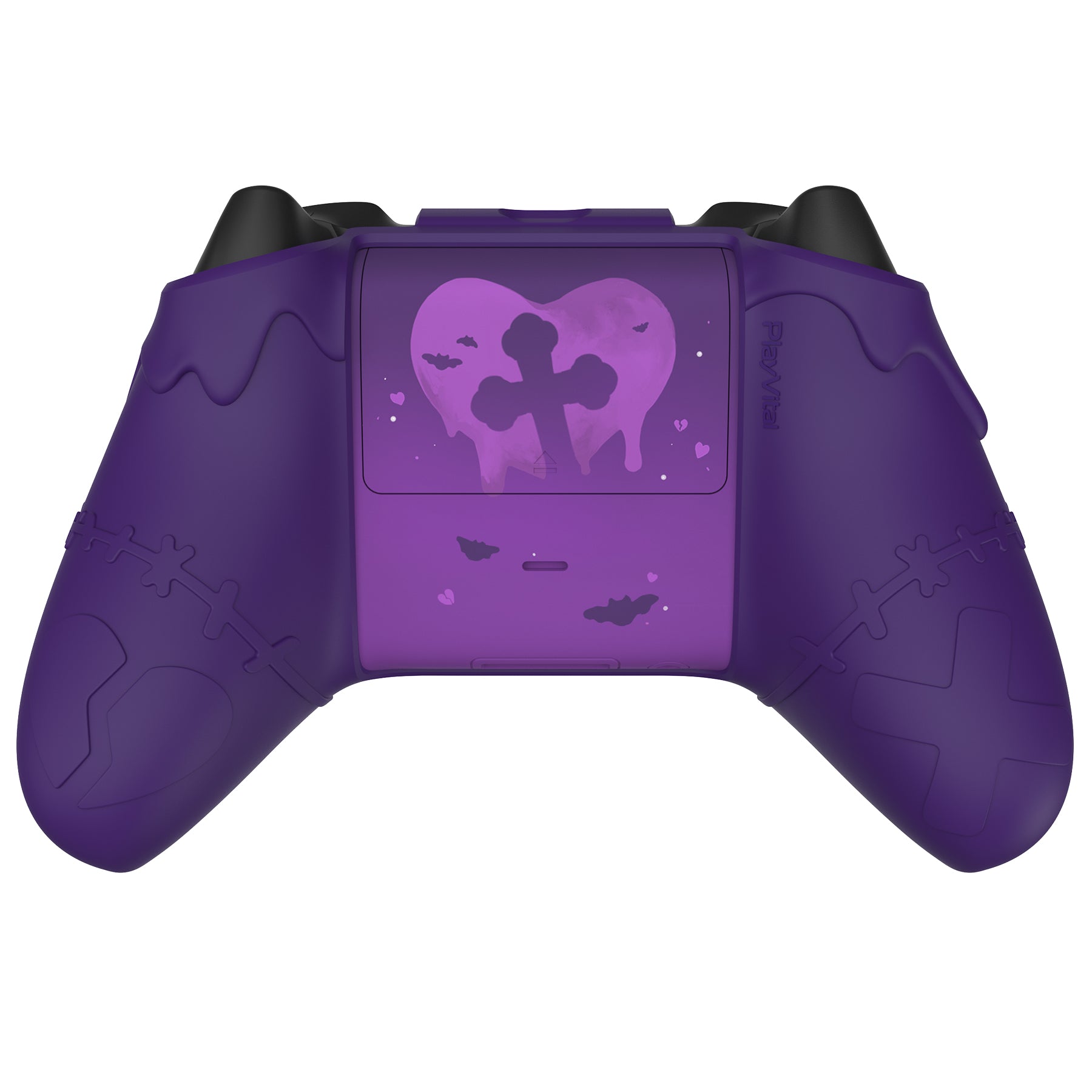 PlayVital Gothic Imp Series Cute Silicone Skin for Xbox Series X/S Controller & Xbox Core Wireless Controller - Purple PlayVital