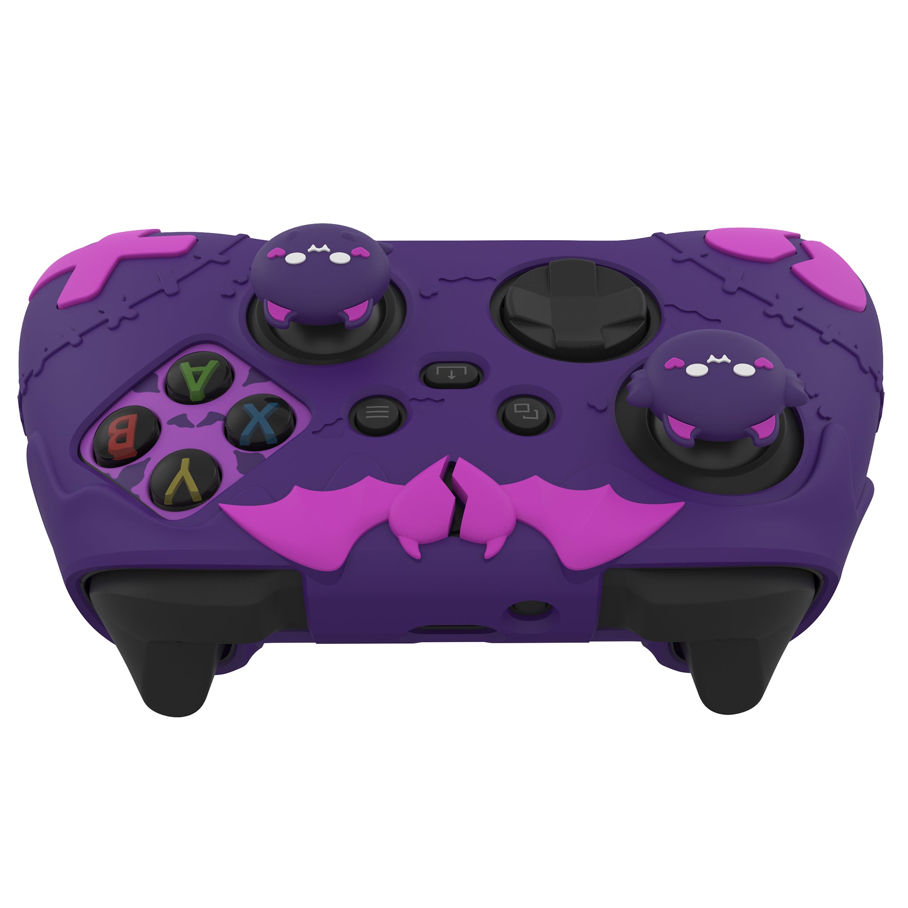 PlayVital Gothic Imp Series Cute Silicone Skin for Xbox Series X/S Controller & Xbox Core Wireless Controller - Purple PlayVital