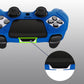 PlayVital Guardian Edition Anti-Slip Ergonomic Silicone Cover Case with Thumb Grip Caps for PS5 Edge Controller - Blue - EHPFP008 PlayVital