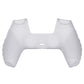 PlayVital Guardian Edition Anti-Slip Silicone Cover Skin with Thumb Grip Caps for PS5 Wireless Controller - Clear White - YHPF013 PlayVital