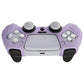 PlayVital Guardian Edition Anti-Slip Silicone Cover Skin with Thumb Grip Caps for PS5 Wireless Controller - Mauve Purple - YHPF009 PlayVital