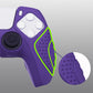 PlayVital Guardian Edition Anti-Slip Silicone Cover Skin with Thumb Grip Caps for PS5 Wireless Controller - Purple - YHPF007 PlayVital