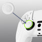 PlayVital Guardian Edition Anti-Slip Silicone Cover Skin with Thumb Grip Caps for PS5 Wireless Controller - White - YHPF002 PlayVital