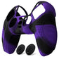 PlayVital Guardian Edition Anti-Slip Silicone Cover Skin with Thumb Grip Caps for PS5 Wireless Controller - Neon Purple - YHPF026 (Copy) PlayVital