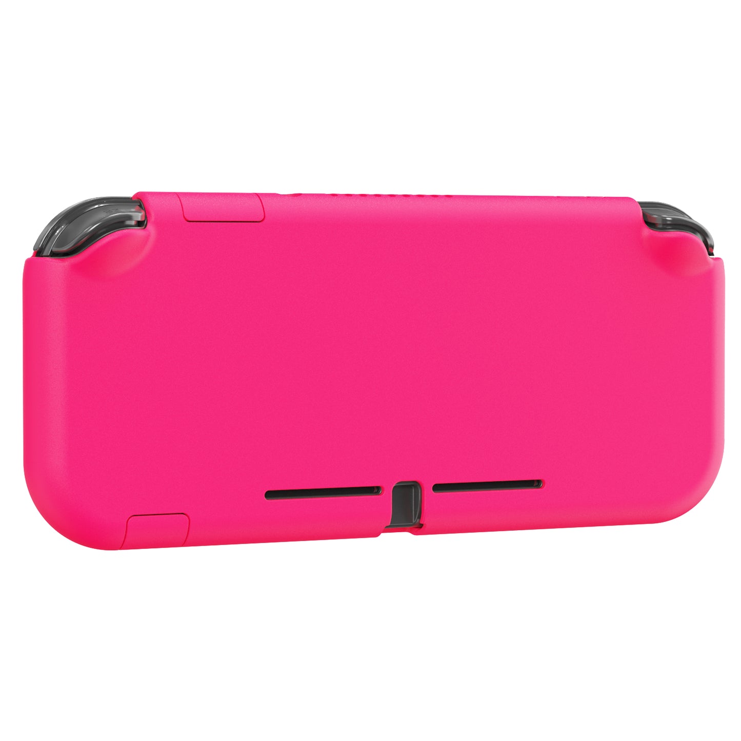 PlayVital Hard Shell Protective Case with Screen Protector & Thumb Grip Caps & Button Caps for NS Switch Lite - Clear Atomic Purple Rose Red - YYNLP007 (Copy) PlayVital