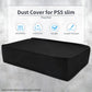 PlayVital Horizontal Dust Cover for ps5 Slim Digital Edition(The New Smaller Design), Black Dust Proof Protector Waterproof Cover Sleeve for ps5 Slim Console - RTKPFM001 PlayVital