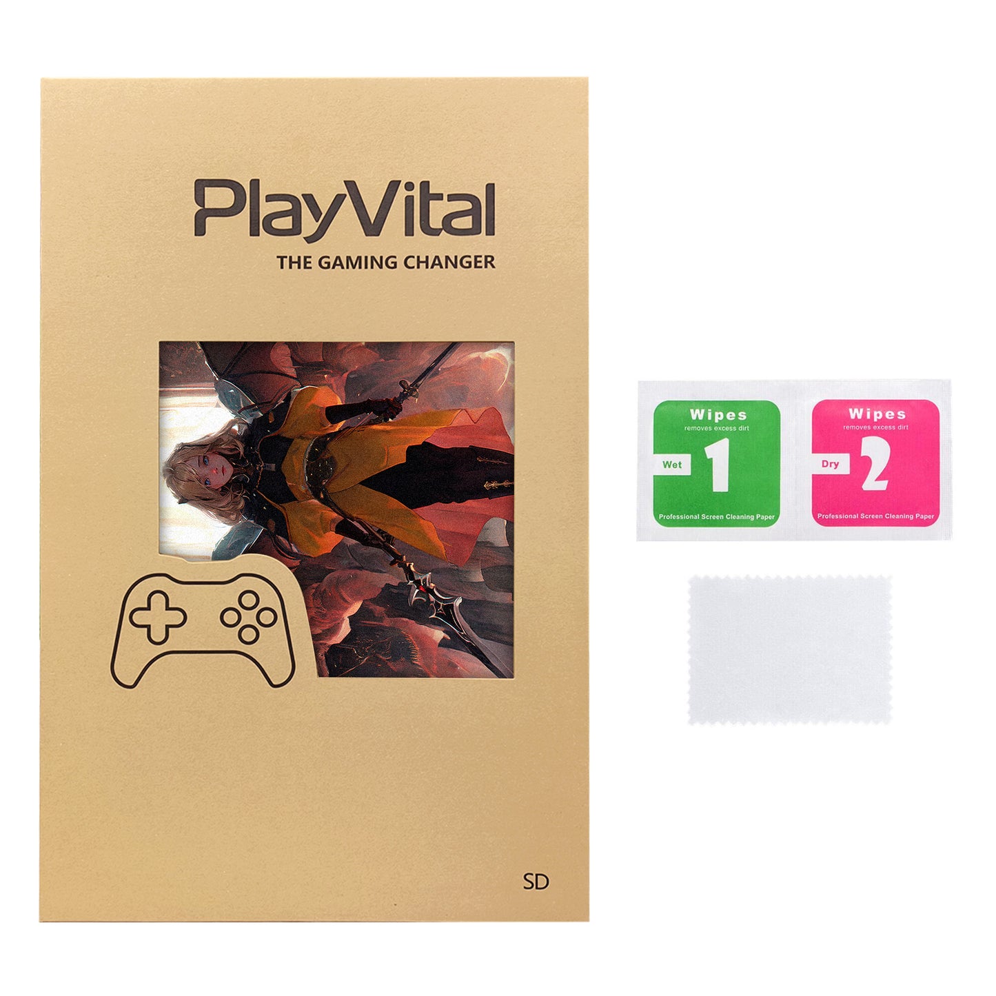 PlayVital Full Set Protective Skin Decal for Steam Deck, Custom Stickers Vinyl Cover for Steam Deck Handheld Gaming PC - Infernal Messenger - SDTM067 PlayVital