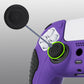 PlayVital Knight Edition Anti-Slip Silicone Cover Skin with Thumb Grip Caps for PS5 Wireless Controller - Purple & Black - QSPF006 PlayVital
