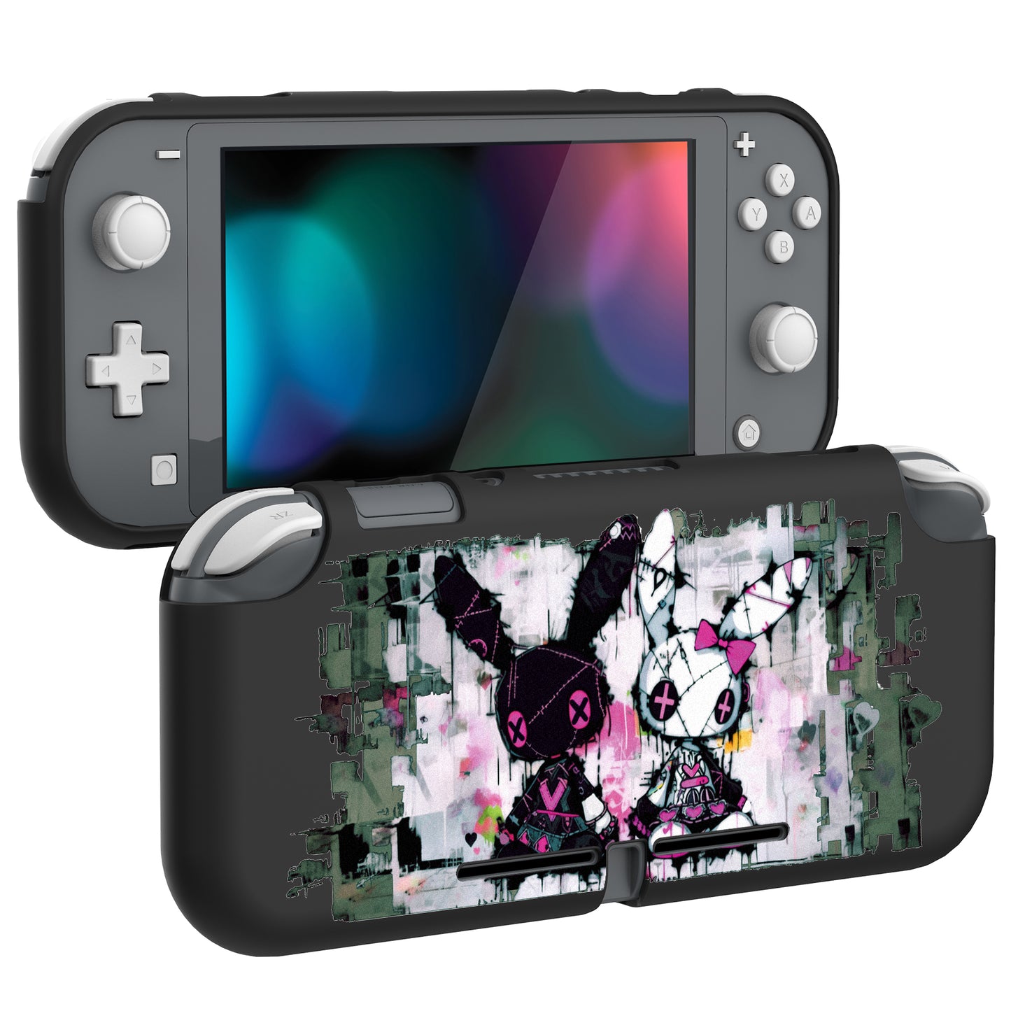 PlayVital Soft TPU Slim Protective Case for NS Switch Lite - Puzzle adventure - LTU6034 (Copy) PlayVital