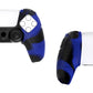 PlayVital Mecha Edition Anti-Slip Silicone Cover Skin with Thumb Grip Caps for PS5 Wireless Controller - Compatible with Charging Station - Clear White - JGPF010 (Copy) PlayVital