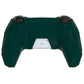 PlayVital Mecha Edition Anti-Slip Silicone Cover Skin with Matching Thumb Grips and Stickers for PS5 Wireless Controller - Compatible with Charging Station - Jungle Green PlayVital