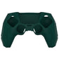 PlayVital Mecha Edition Anti-Slip Silicone Cover Skin with Matching Thumb Grips and Stickers for PS5 Wireless Controller - Compatible with Charging Station - Jungle Green PlayVital