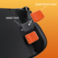 PlayVital Mix Version Streamlined & Studded Design Back Button Enhancement Set for Steam Deck LCD & OLED - Orange - PGSDM019 playvital