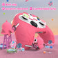 PlayVital MonoEye Monster Cute Silicone Cover for Xbox Series X/S Controller, Includes Joystick Caps and Stickers for Xbox Core Controller Grip Case - Pink PlayVital
