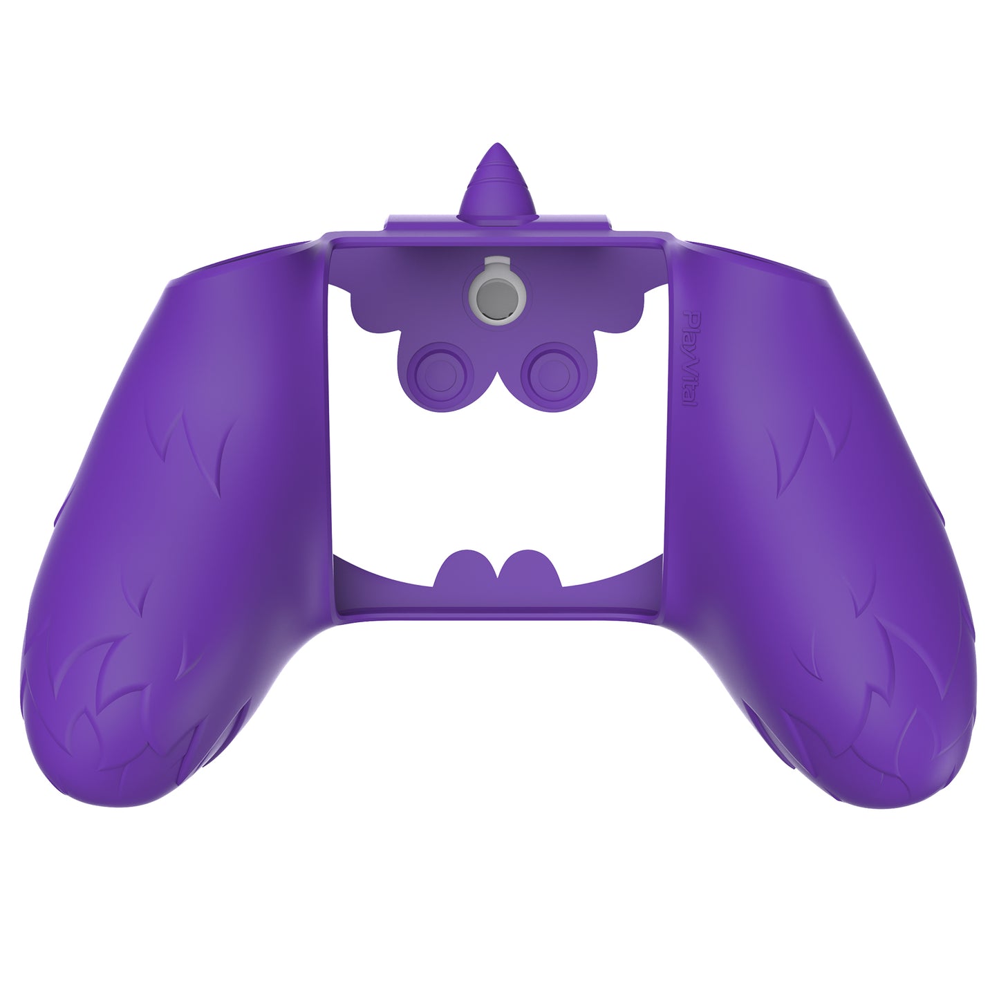 PlayVital MonoEye Monster Cute Silicone Cover with Thumb Grips Caps for Xbox Series X/S Controller - Purple PlayVital