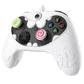 PlayVital MonoEye Monster Cute Silicone Cover with Thumb Grips Caps for Xbox Series X/S Controller - White PlayVital