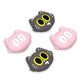 PlayVital Cute Thumb Grip Caps for Nintendo Switch & Switch OLED & Switch Lite - Moonlight Cat
