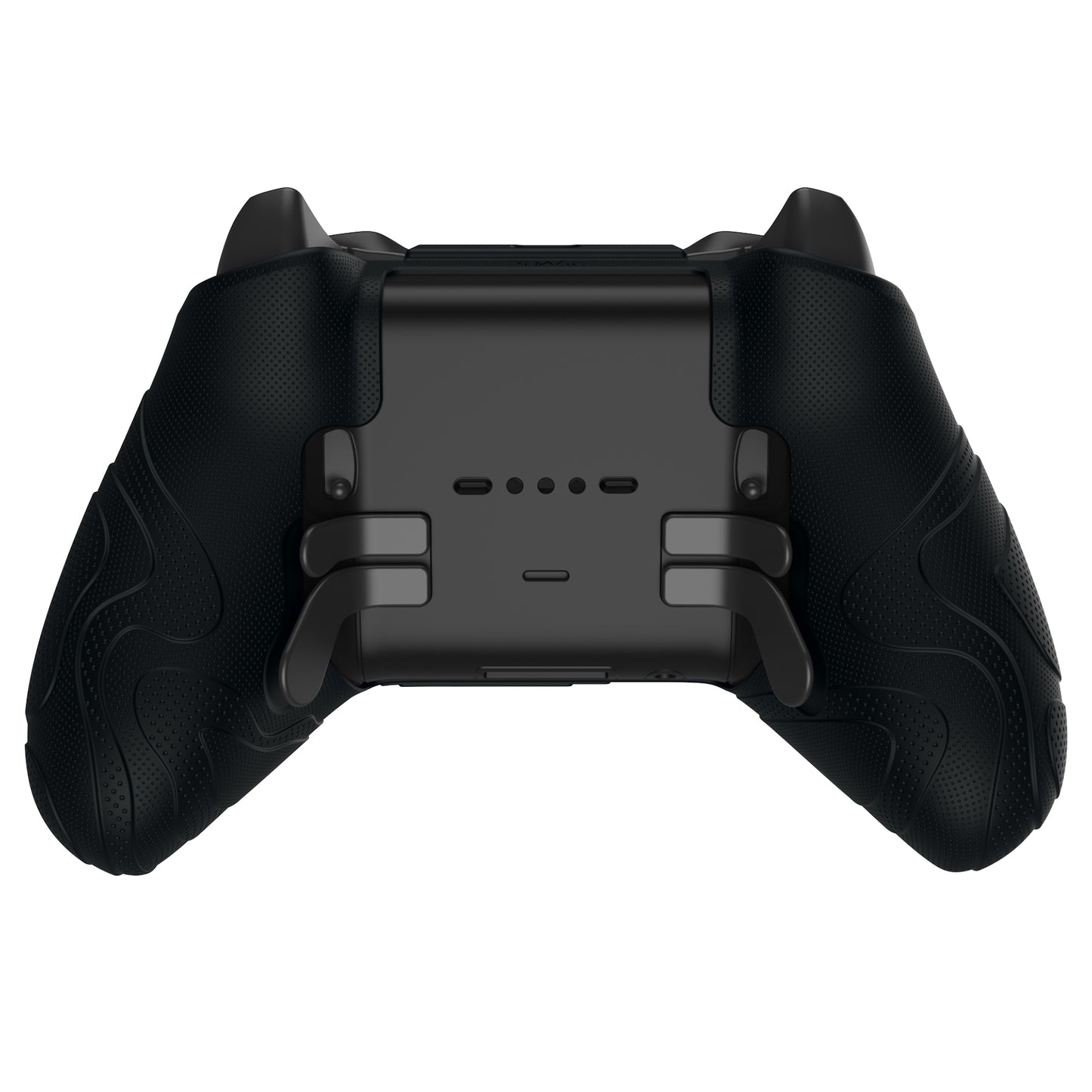 PlayVital Mountain Range Edition Silicone Cover with Thumb Grips for Xbox Elite Series 2 Controller & Xbox Elite Series 2 Core Controller - Black PlayVital