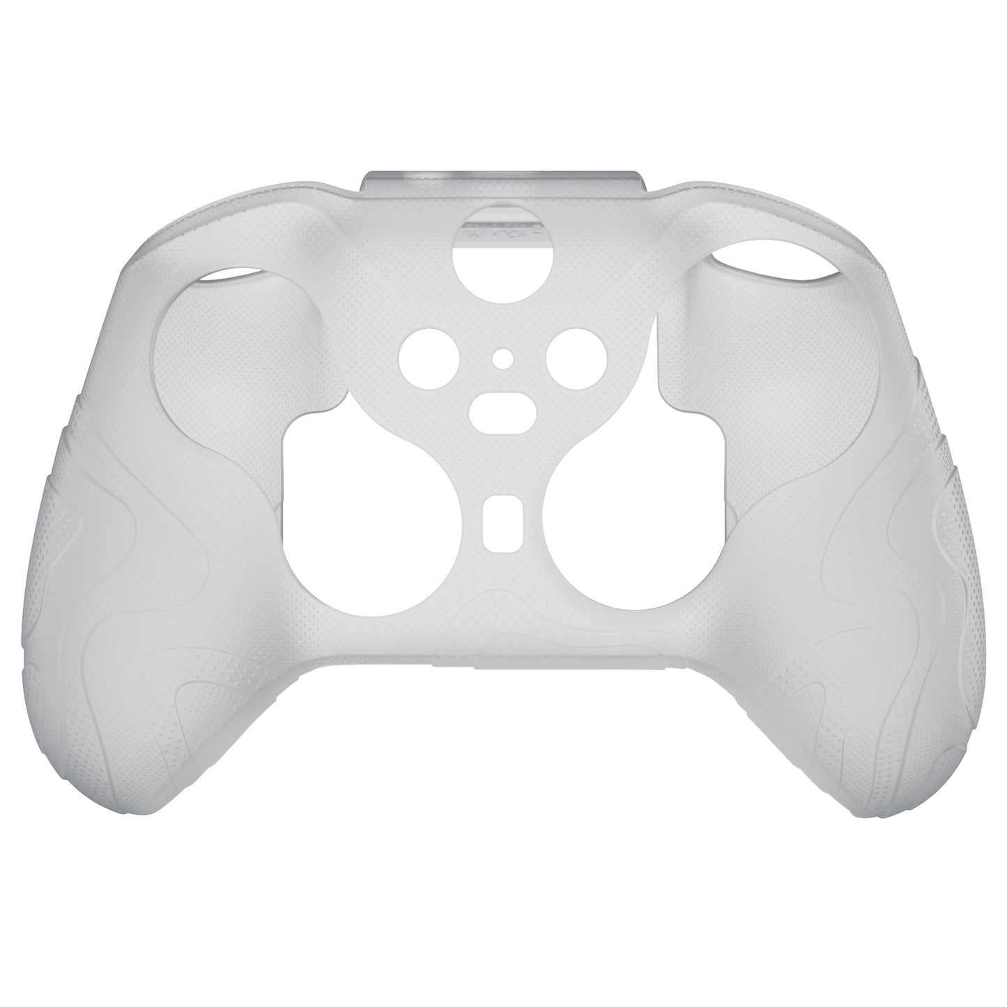 PlayVital Mountain Range Edition Silicone Cover with Thumb Grips for Xbox Elite Series 2 Controller & Xbox Elite Series 2 Core Controller - Clear White PlayVital