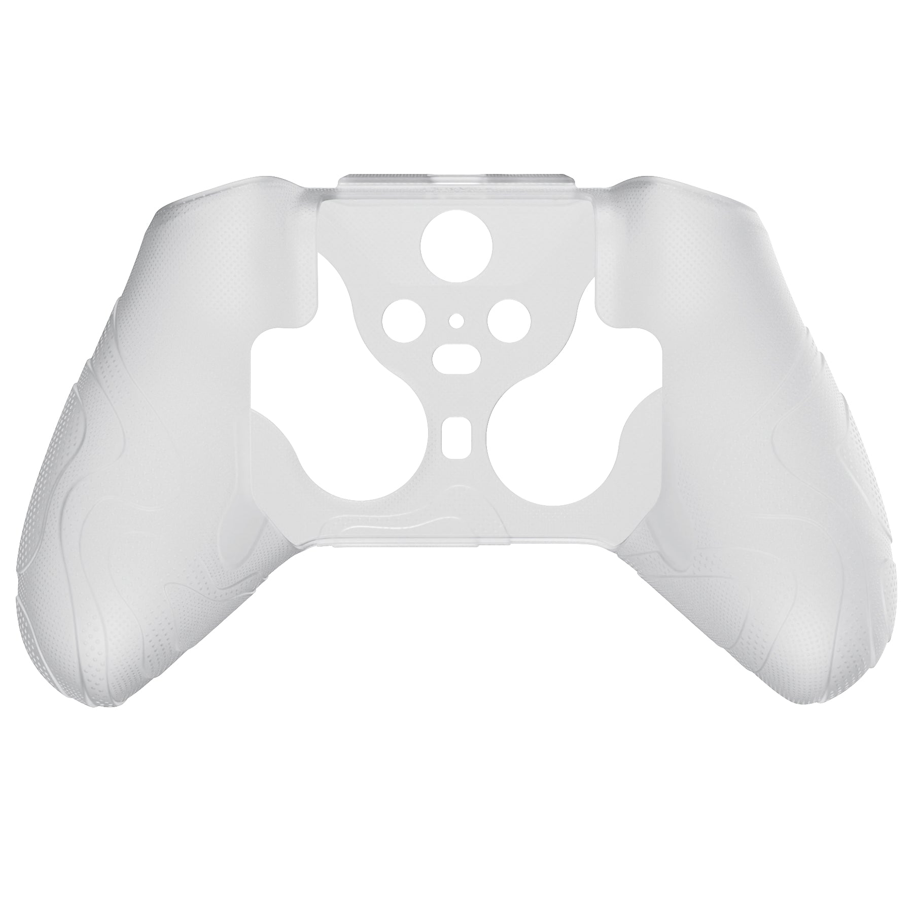 PlayVital Mountain Range Edition Silicone Cover with Thumb Grips for Xbox Elite Series 2 Controller & Xbox Elite Series 2 Core Controller - Clear White PlayVital