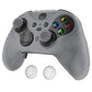 PlayVital Mountain Range Edition Silicone Cover with Thumb Grips for Xbox Elite Series 2 Controller & Xbox Elite Series 2 Core Controller - Clear White PlayVital