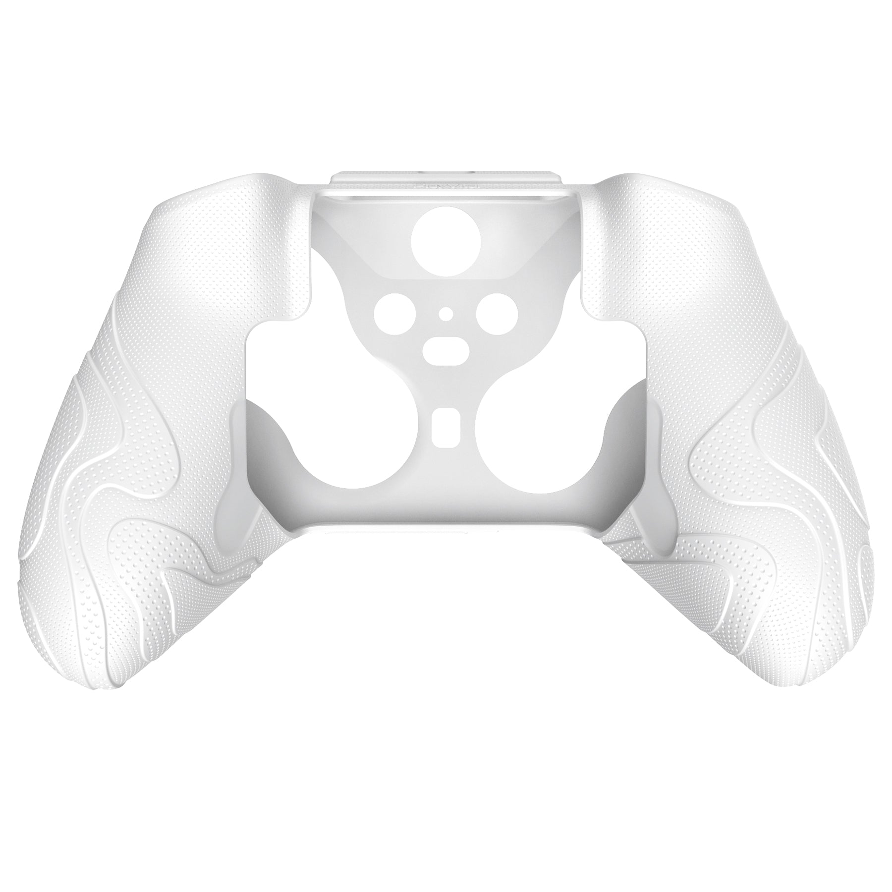 PlayVital Mountain Range Edition Silicone Cover with Thumb Grips for Xbox Elite Series 2 Controller & Xbox Elite Series 2 Core Controller - White PlayVital