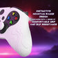 PlayVital Mountain Range Edition Silicone Cover with Thumb Grips for Xbox Elite Series 2 Controller & Xbox Elite Series 2 Core Controller - White PlayVital