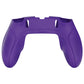 PlayVital Ninja Edition Anti-Slip Half-Covered Silicone Cover Skin with Thumb Grip Caps for PS5 Edge Controller - Purple - EYPFP007 PlayVital