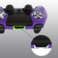 PlayVital Ninja Edition Anti-Slip Half-Covered Silicone Cover Skin with Thumb Grip Caps for PS5 Edge Controller - Purple - EYPFP007 PlayVital