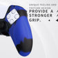 PlayVital Ninja Edition Anti-Slip Silicone Cover Skin with Thumb Grips for PS5 Wireless Controller, Compatible with Charging Station - Blue & Black- MQRPFP008 PlayVital