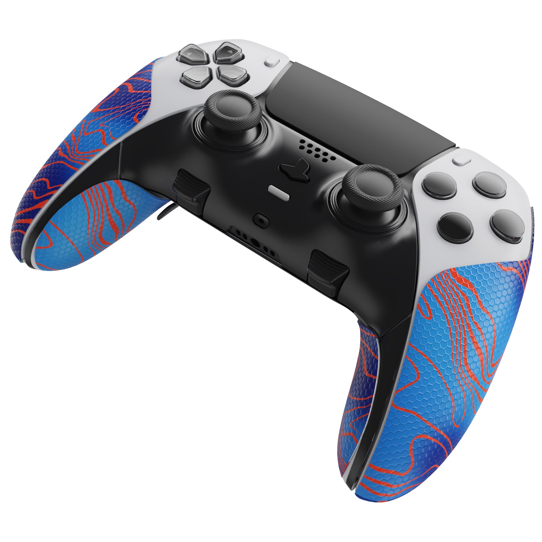 PlayVital Professional Textured Anti-Skid Sweat-Absorbent Controller Grip for PS5 Edge Wireless Controller - The Great Wave off Kanagawa - PFPJ156 (Copy) PlayVital