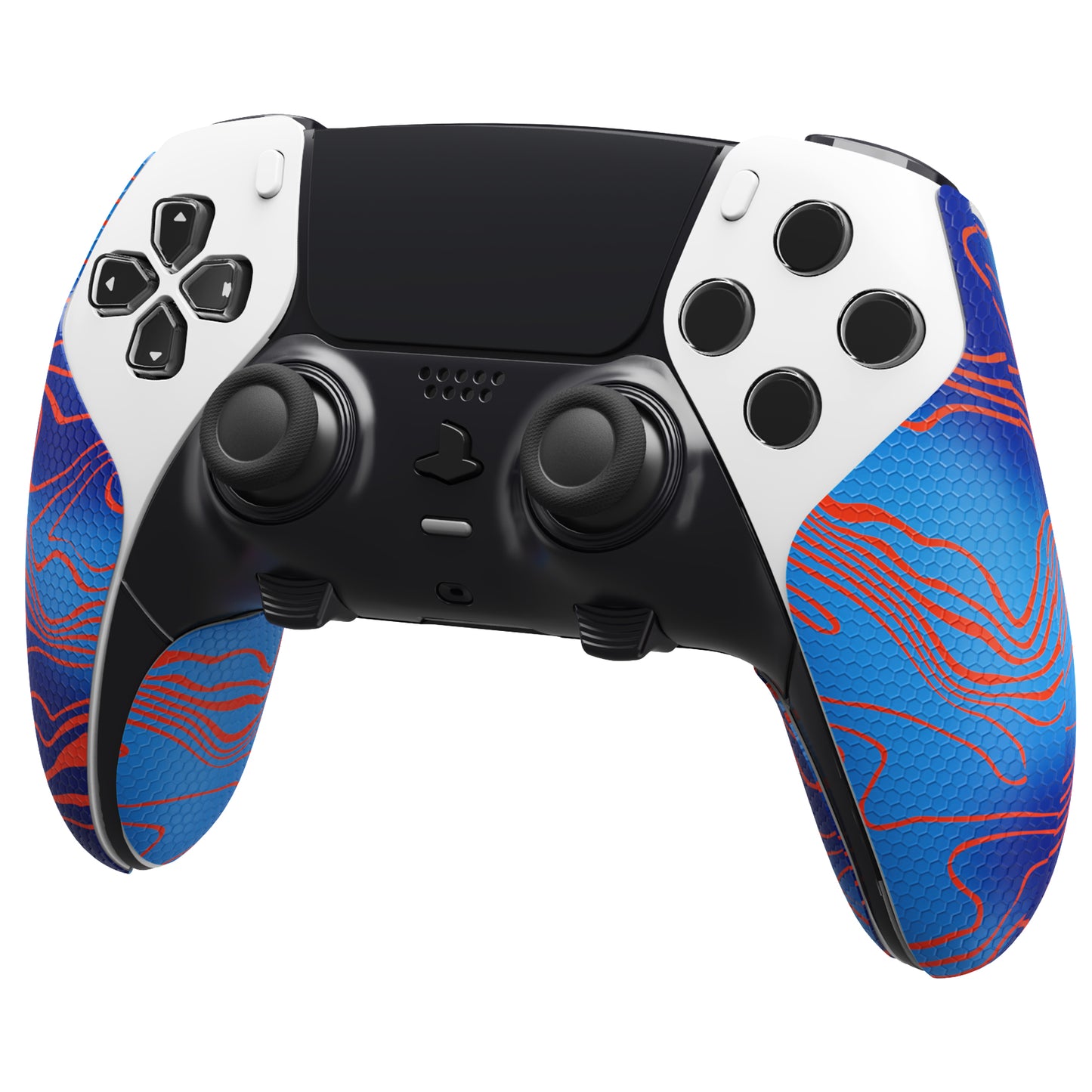 PlayVital Professional Textured Anti-Skid Sweat-Absorbent Controller Grip for PS5 Edge Wireless Controller - The Great Wave off Kanagawa - PFPJ156 (Copy) PlayVital