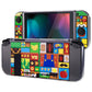 PlayVital Protective Case for NS Switch, Soft TPU Slim Case Cover for NS Switch Console with Colorful ABXY Direction Button Caps -Puzzle Adven- NTU6043G2 PlayVital