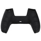 PlayVital Pure Series Anti-Slip Silicone Cover Skin with Thumb Grip Caps for PS5 Wireless Controller - Black - KOPF001 PlayVital