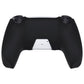 PlayVital Pure Series Dockable Model Anti-Slip Silicone Cover Skin with Thumb Grip Caps for PS5 Wireless Controller - Compatible with Charging Station - Black - EKPFP001 PlayVital