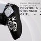 PlayVital Pure Series Dockable Model Anti-Slip Silicone Cover Skin with Thumb Grip Caps for PS5 Wireless Controller - Compatible with Charging Station - Sin Source - EKPFL005 PlayVital