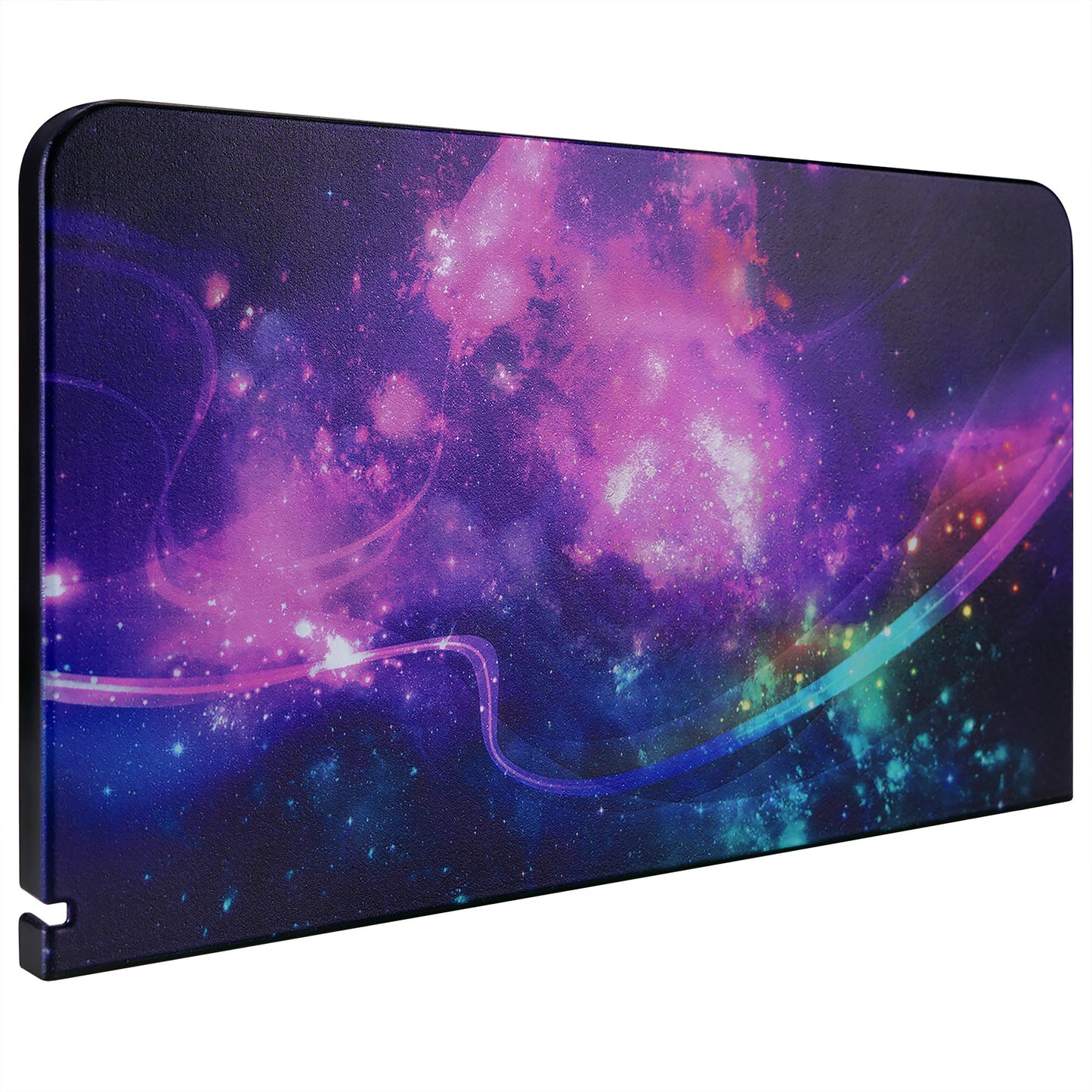 PlayVital Purple Galaxy Custom Dock Faceplate Cover for Nintendo Switch OLED Charging Dock - NTG8004 PlayVital