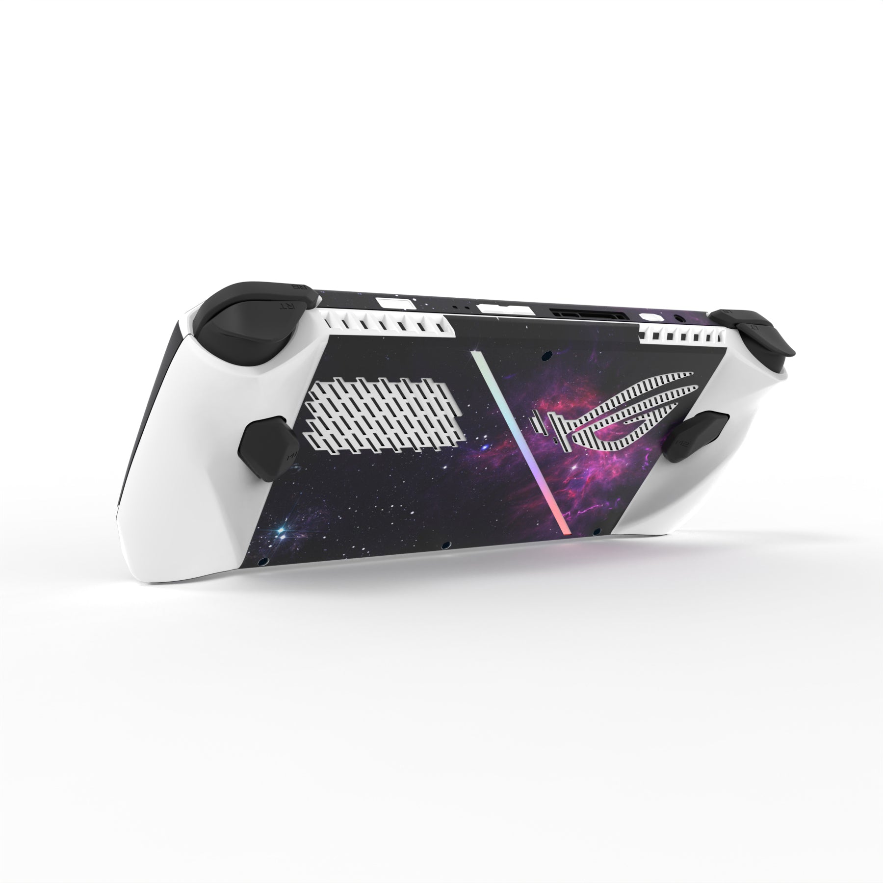 PlayVital Purple Nebula Custom Stickers Vinyl Wraps Protective Skin Decal for ROG Ally Handheld Gaming Console - RGTM005 PlayVital