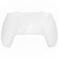 PlayVital Raging Warrior Edition Anti-slip Silicone Cover Skin with Thumbstick Caps for PS5 Wireless Controller - Clear White - KZPF005 PlayVital