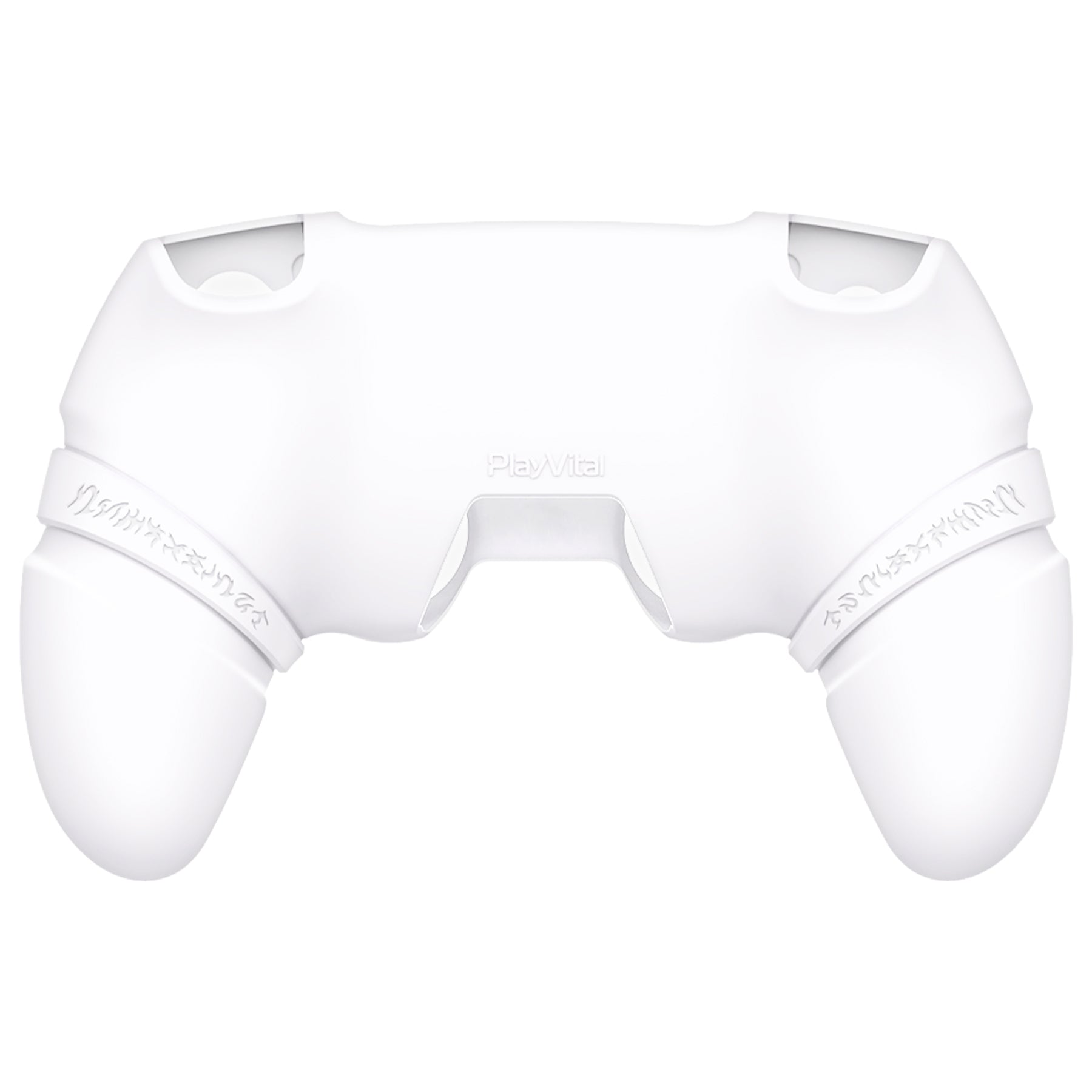 PlayVital Runes Edition Silicone Cover Skin for PS5 Controller with Thumb Grips & Touchpad Skin & D-pad Area Sticker, Compatible with PS5 Charging Dock - Black - FVEPFP001 (Copy) PlayVital