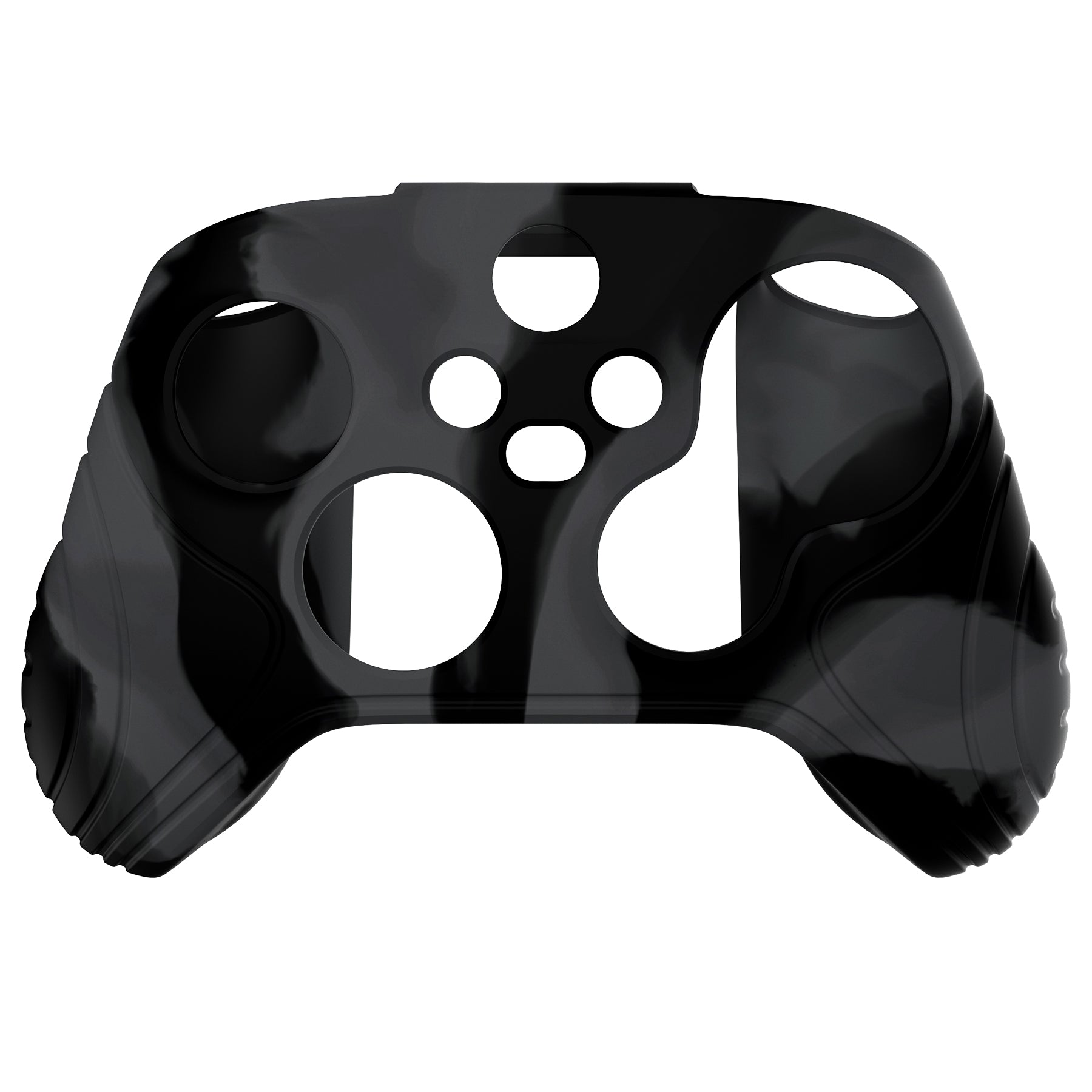 PlayVital Samurai Edition Anti-slip Silicone Cover Skin with Thumb Grip Caps for Xbox Series X/S Controller & Xbox Core Wireless Controller - Black & Blue - WAX3022 (Copy) PlayVital