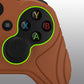 PlayVital Samurai Edition Anti Slip Silicone Case Cover with Thumb Grip Caps for Xbox One X/S Controller - Signal Brown - XOQ046 playvital