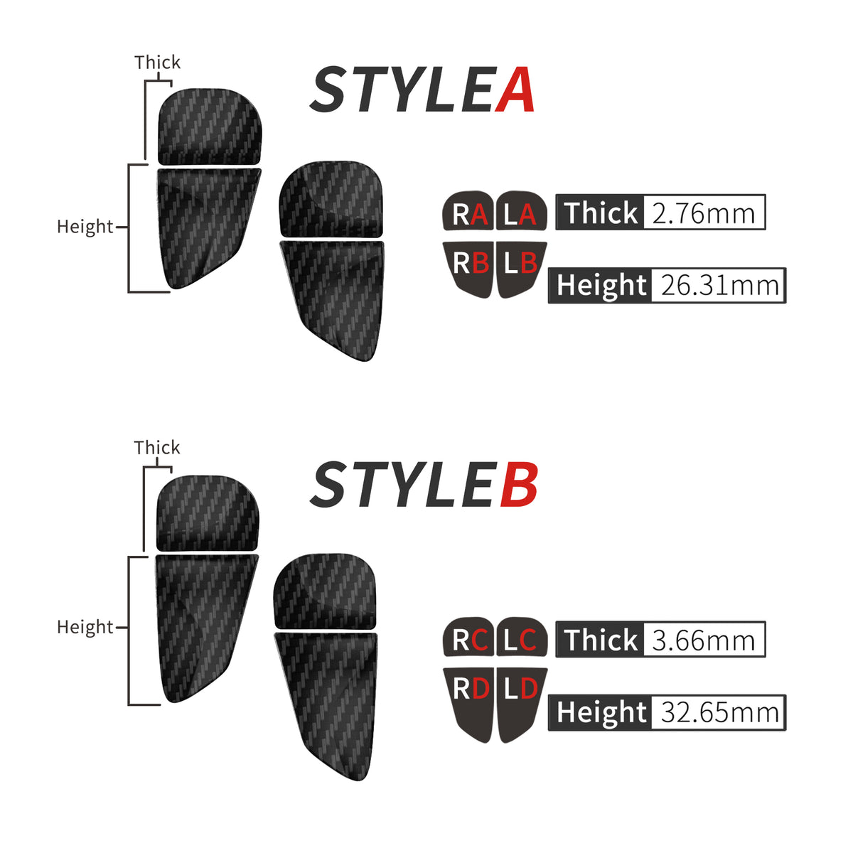 Shoulder Buttons PlayVital PS5 Controller Blade Shoulder Buttons Extension Triggers ...